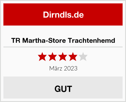  TR Martha-Store Trachtenhemd Test