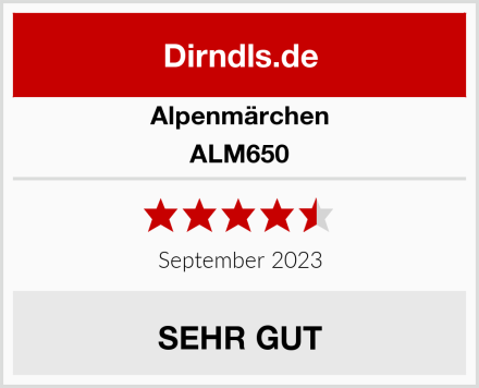 Alpenmärchen ALM650 Test