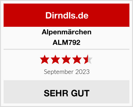 Alpenmärchen ALM792 Test