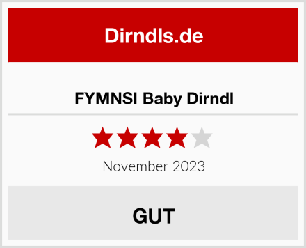  FYMNSI Baby Dirndl Test