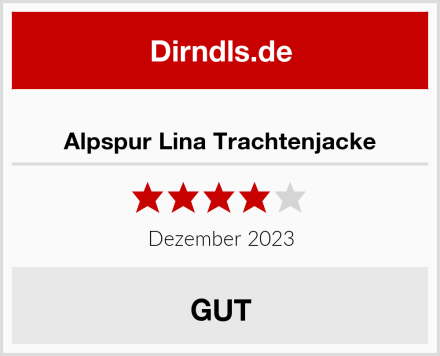  Alpspur Lina Trachtenjacke Test