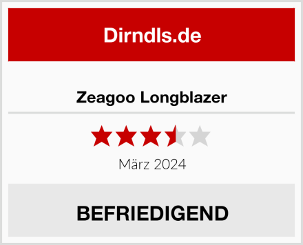  Zeagoo Longblazer Test