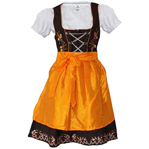  German Wear Dirndl Orange